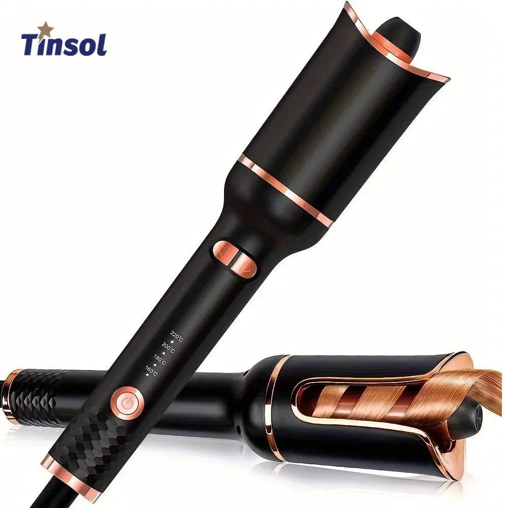 Automatic Rotating Ceramic Hair Curler