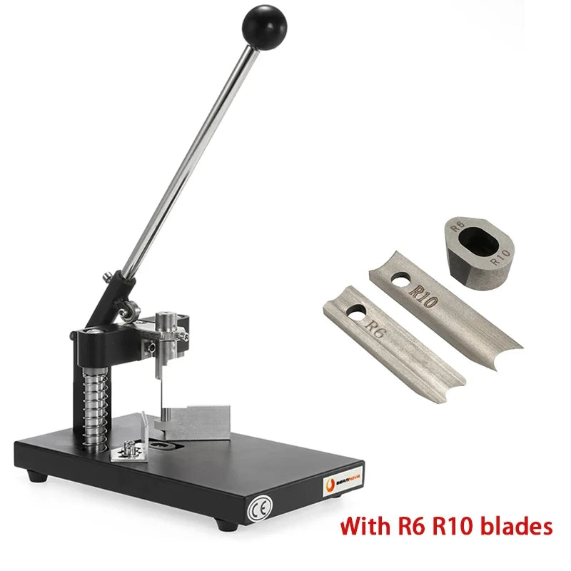 Heavy Duty Corner Rounder Punch Paper Card Craft Tool R6 R10 Silver Black