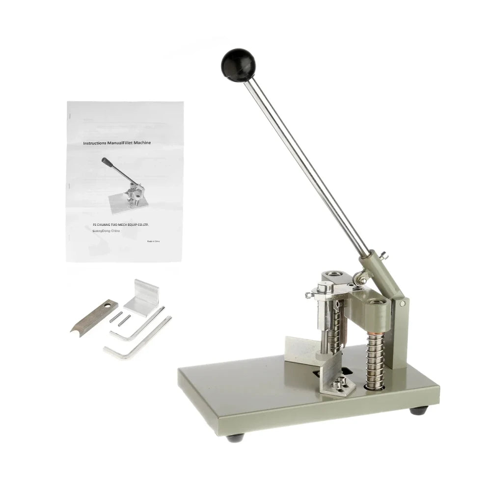Heavy Duty Corner Rounder Punch Paper Card Craft Tool R6 R10 Silver Black