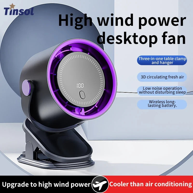 Portable Desktop Cooling Fan