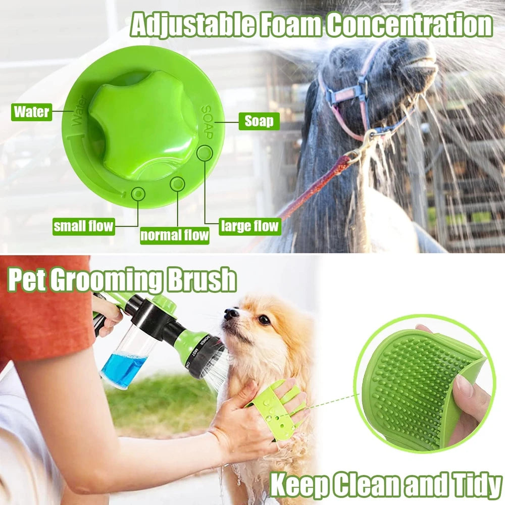 Foam Dog Bath Sprayer