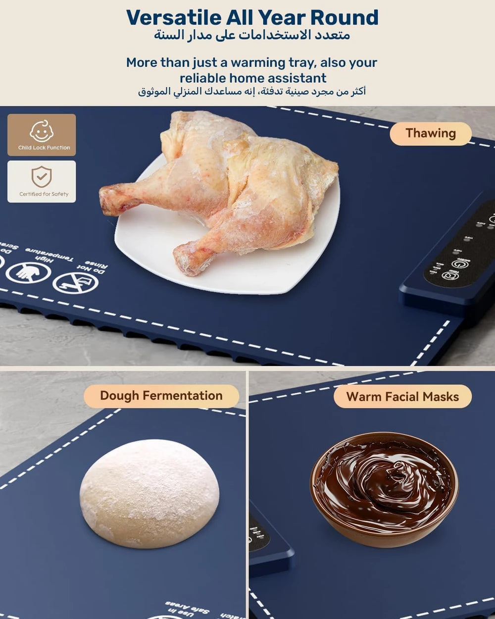 Foldable Silicone Food Warmer