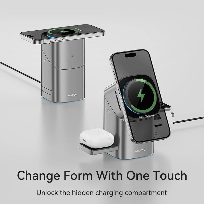 Magnetic Wireless Charging Station