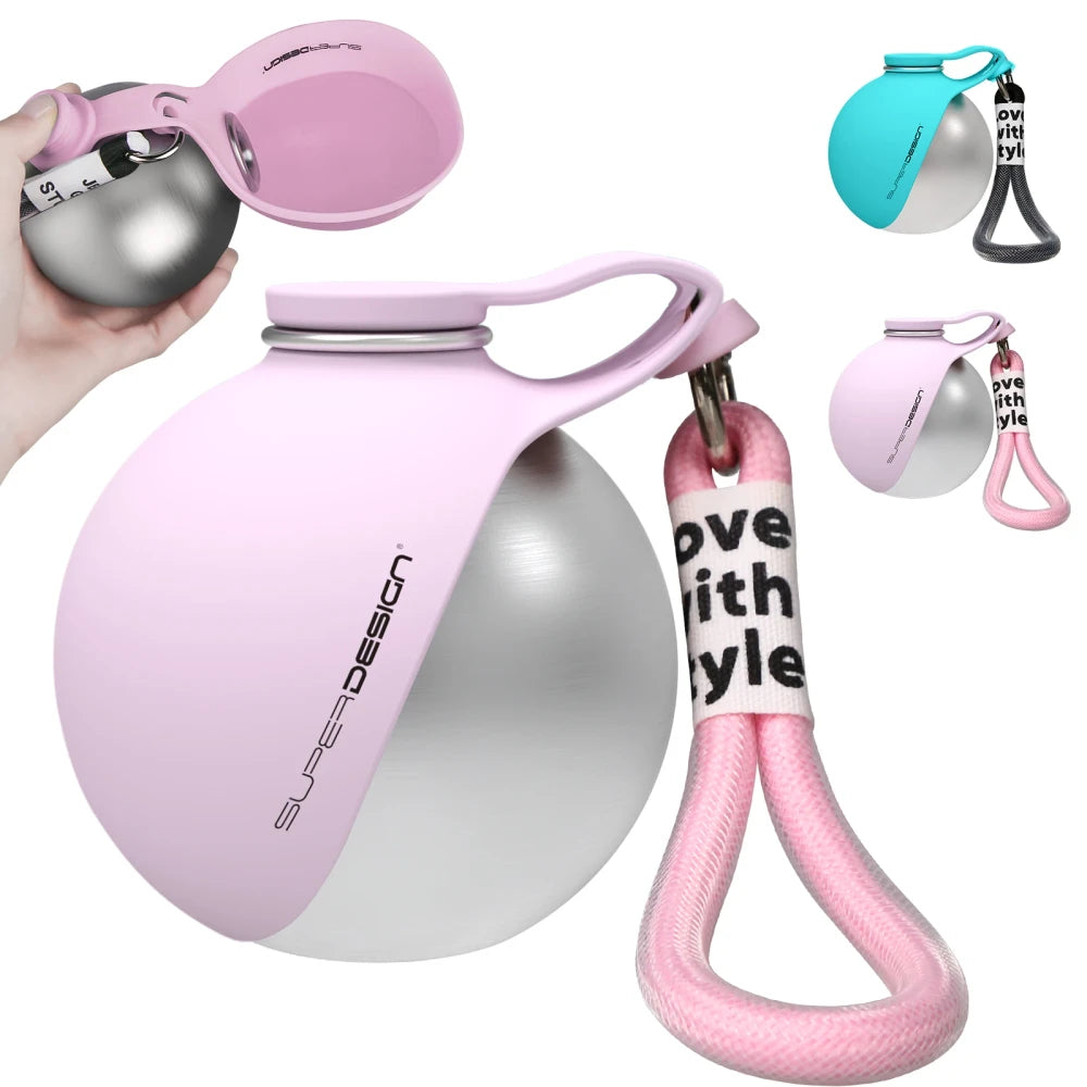 Portable Stainless Dog Water Bottle