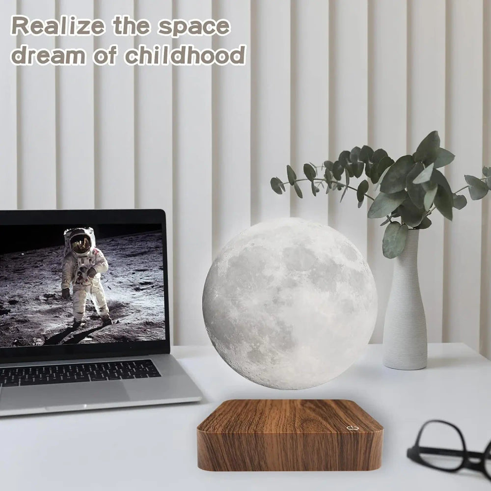 Levitating Magnetic Moon Lamp