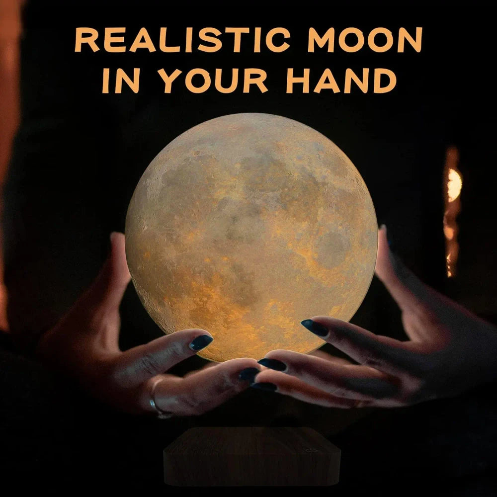 Levitating Magnetic Moon Lamp