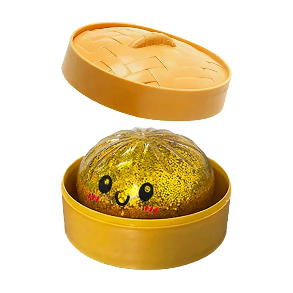 Glitter Dumpling Sensory Squeeze Toy