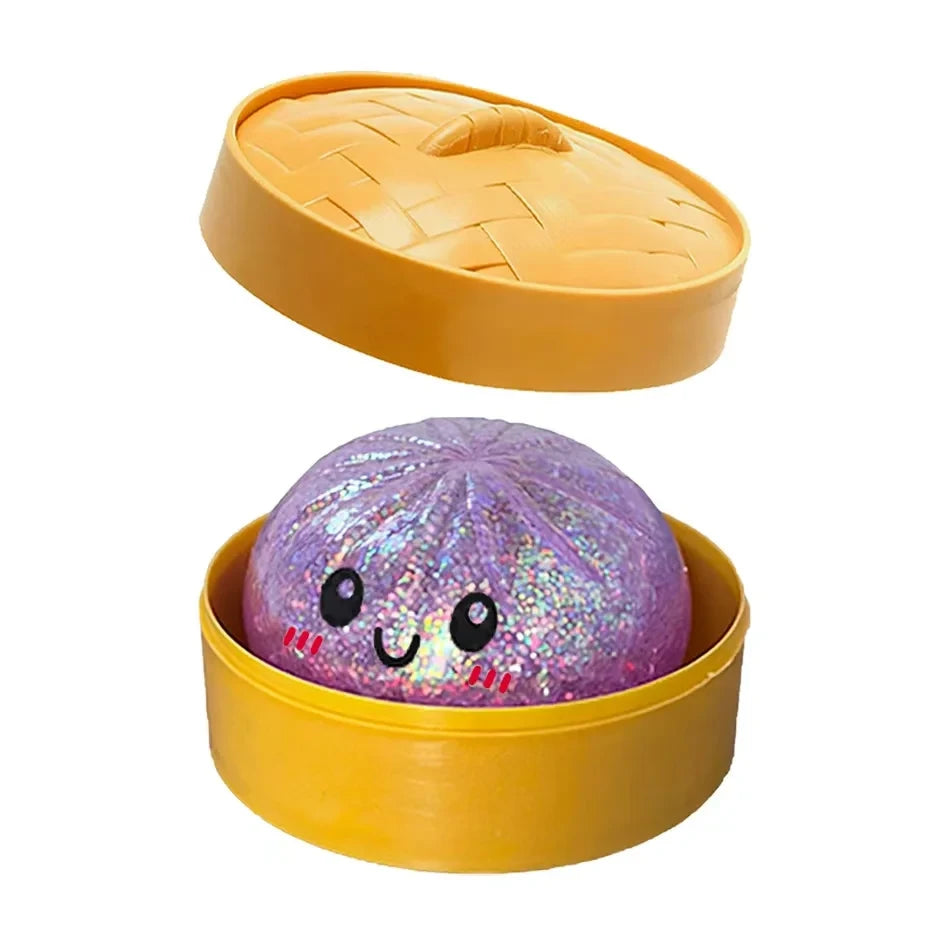 Glitter Dumpling Sensory Squeeze Toy