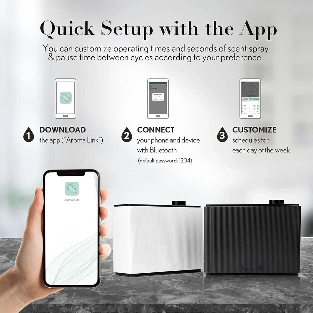 Smart Bluetooth Fragrance Diffuser