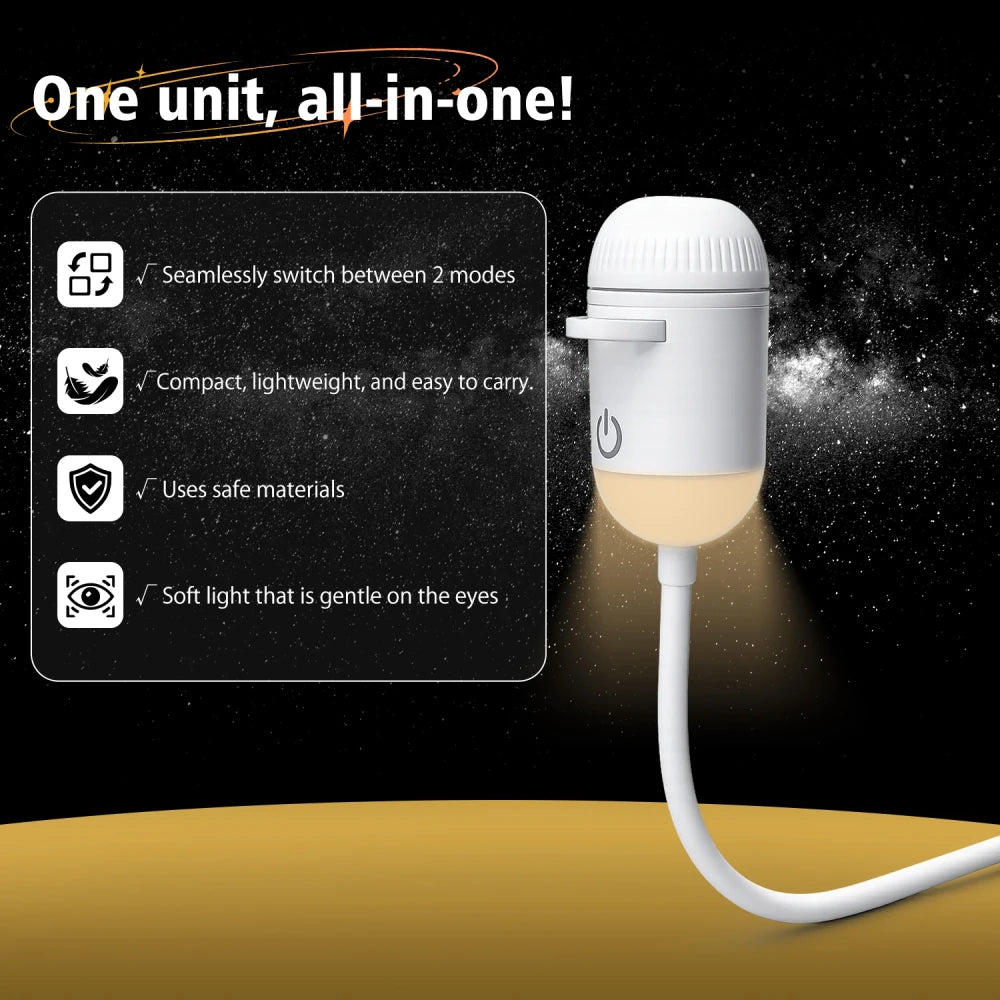 2-in-1 Ambient Projection Light