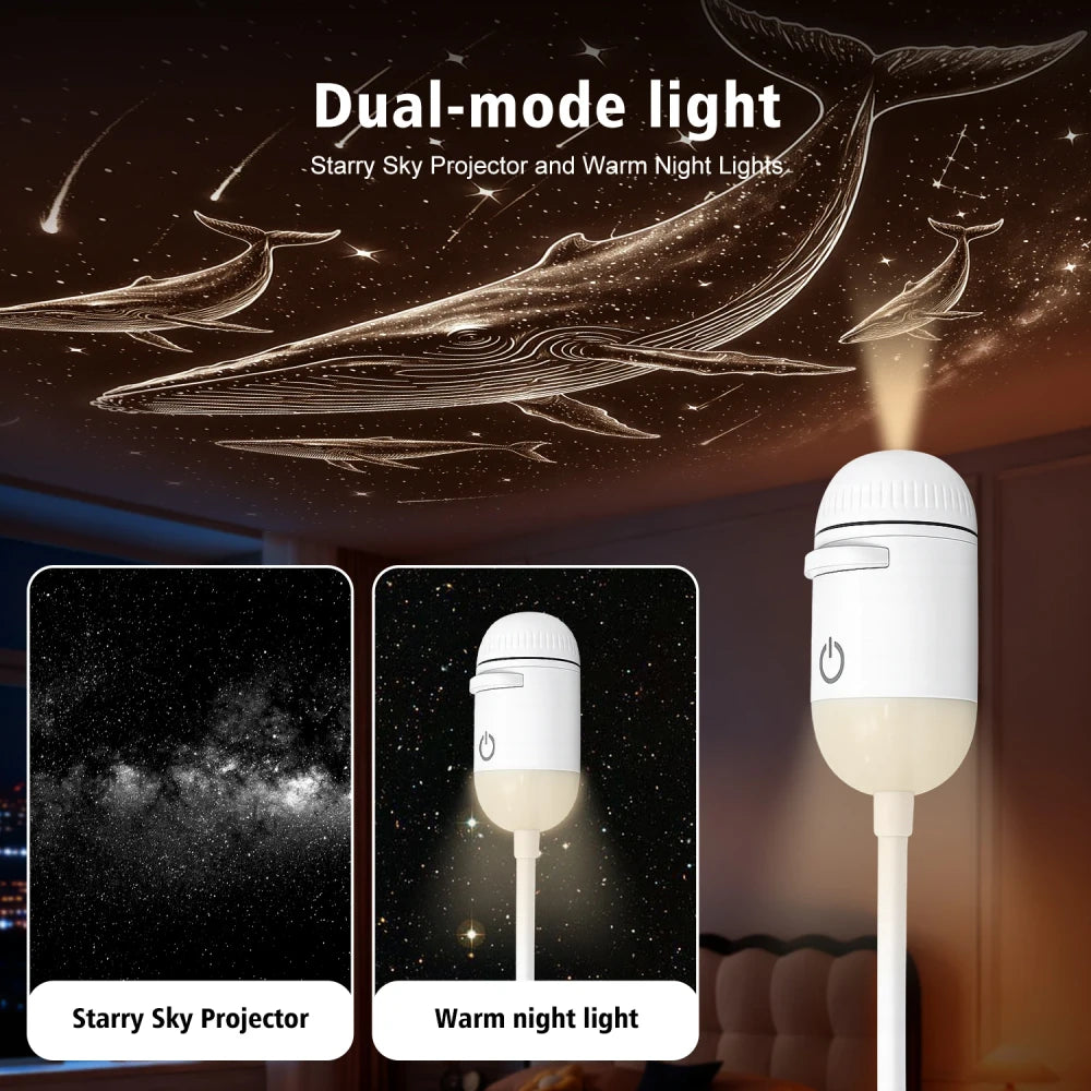 2-in-1 Ambient Projection Light