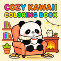 Cozy Kawaii Coloring Book – 50 Pages Ready to Print (8.5x8.5 in)