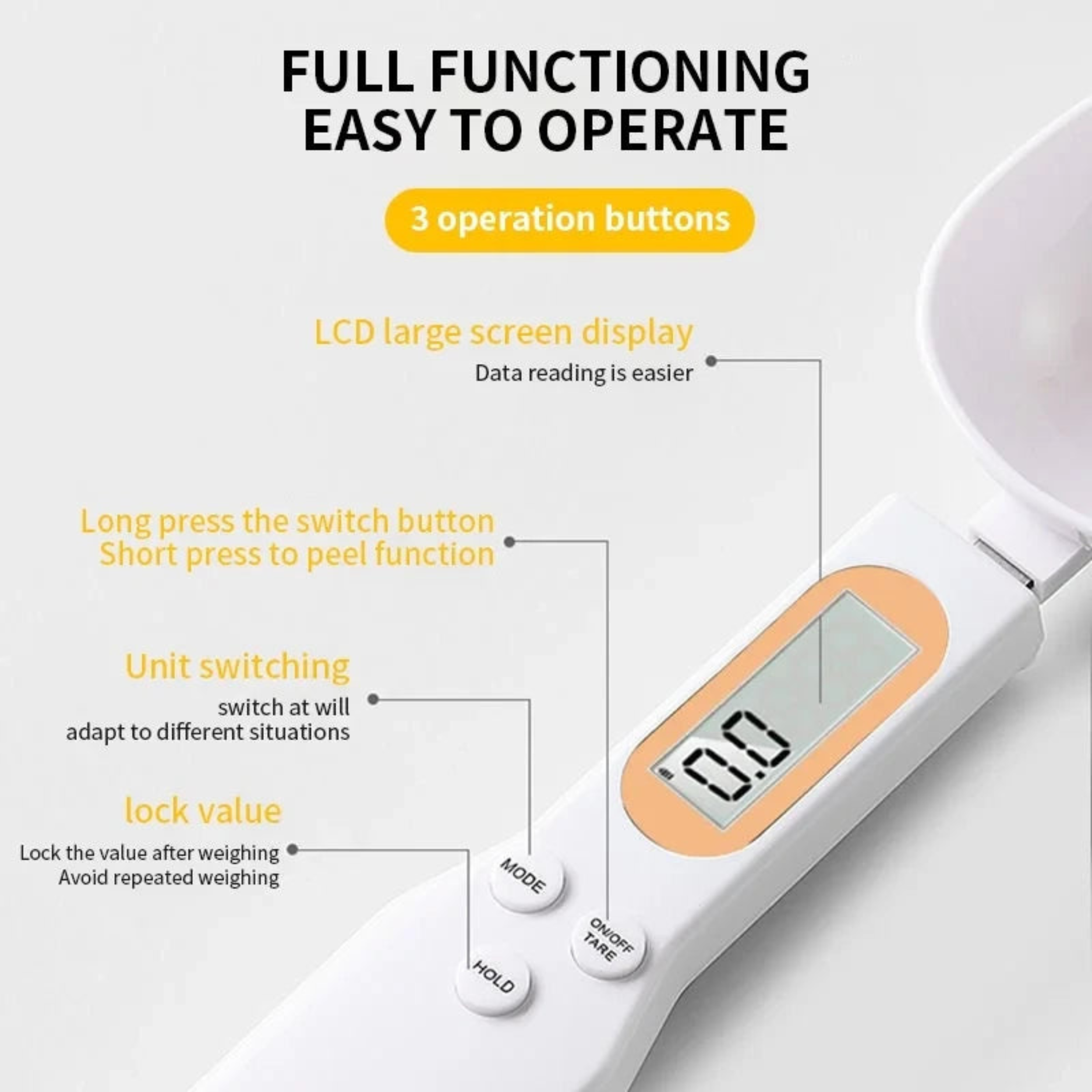 Digital Precision Spoon Scale
