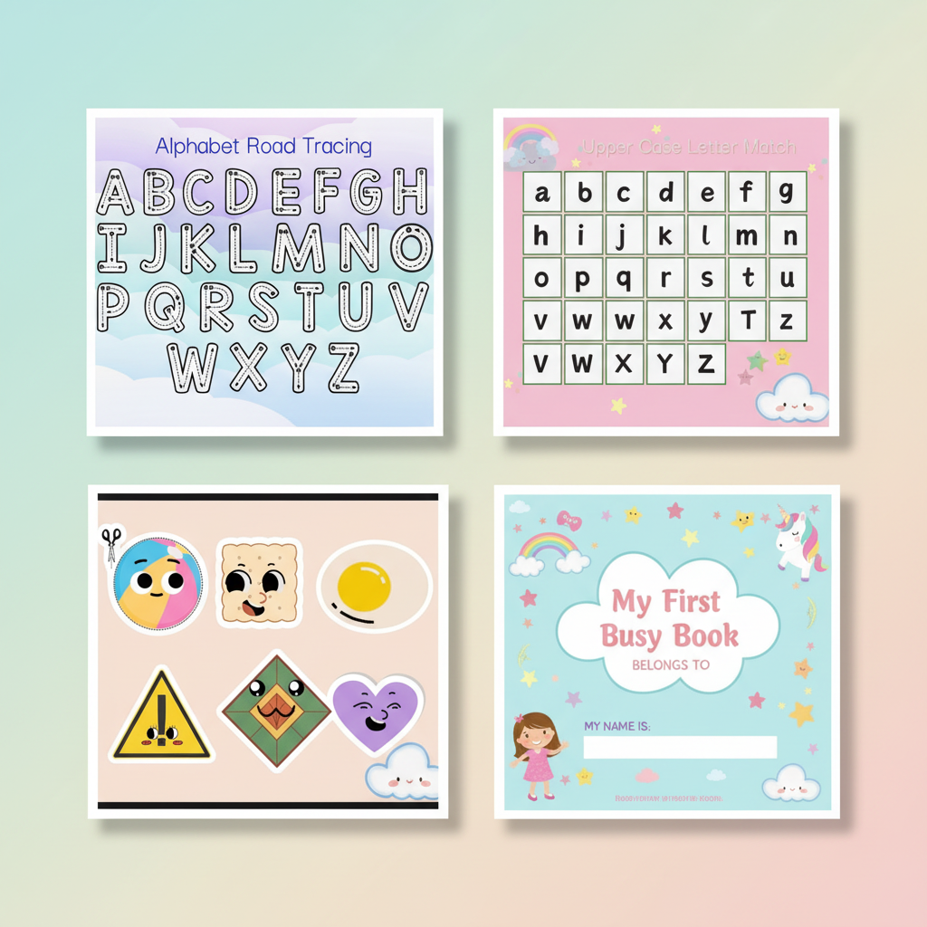 Busy Book for Kids - Combined Preview